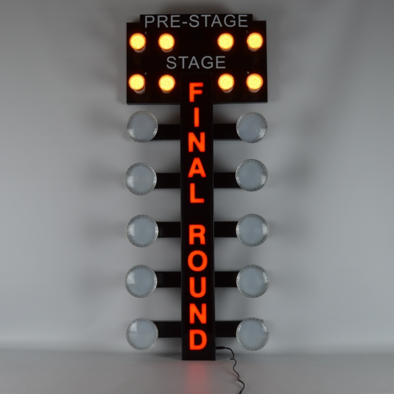 FINAL ROUND DRAG STRIP LIGHT